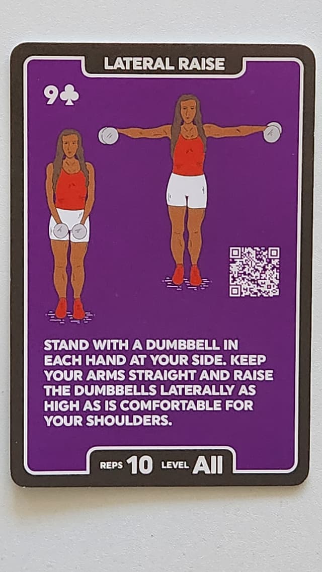Illustration of LATERAL RAISE exercise