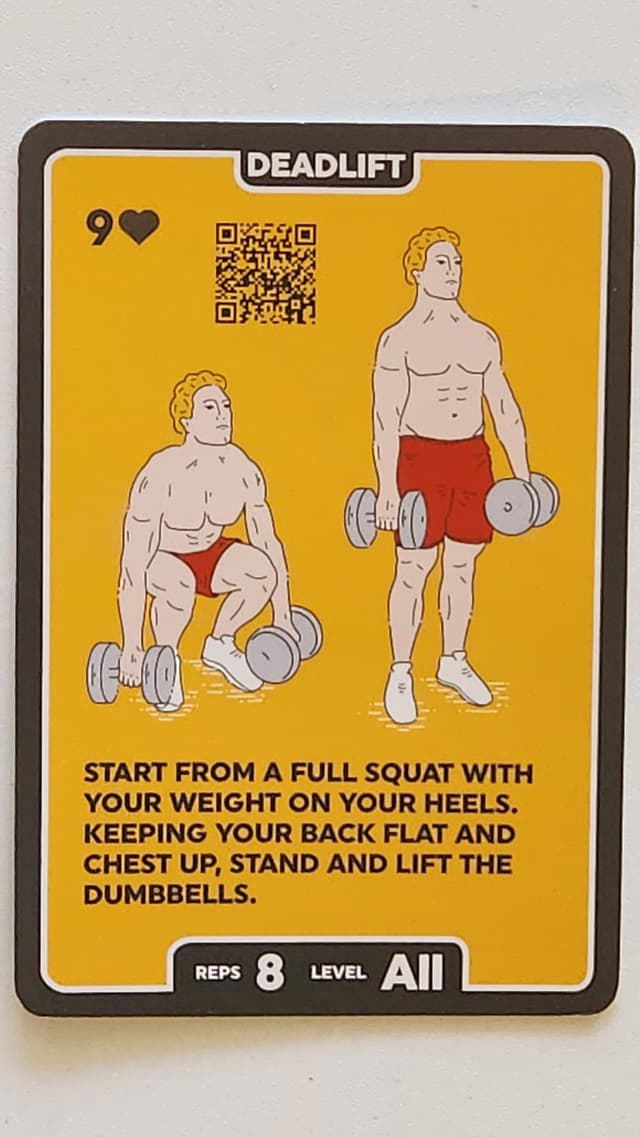 Illustration of DEADLIFT exercise